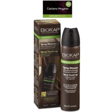 BIOS LINE  BIOKAP NUTRICOLOR DELICATO SPRAY RITOCCO CASTANO MOGANO 75 ML