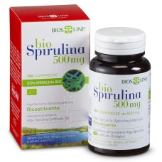 BIOSLINE BIOSPIRULINA 500 NEW 150 COMPRESSE CERT ECOCERT