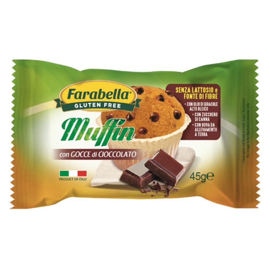 FARABELLA MUFFIN GOCCE DI CIOCCOLATO 45 G