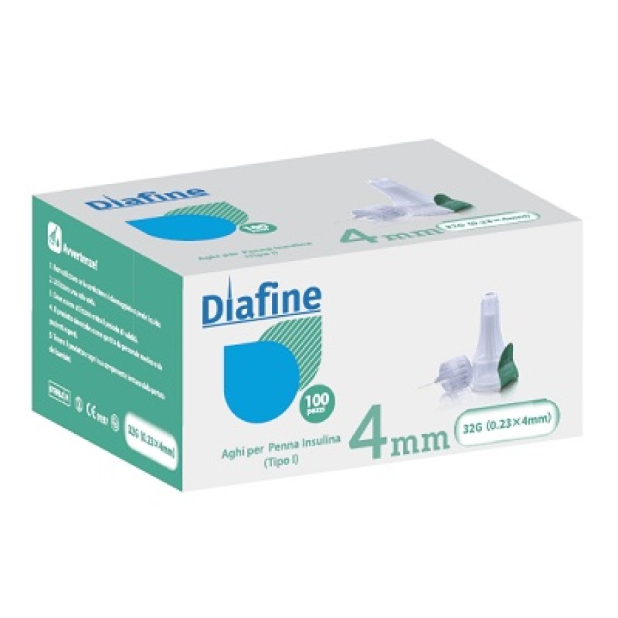 AGO PUNGIDITO PER INSULINA DIAFINE 32GX4MM 100 PEZZI