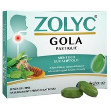ZOLYC GOLA MENTOLO/EUCALIPTO 36 PASTIGLIE