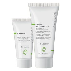 SALIPIL CREMA PURIFICANTE 50 ML + SALIPIL DETERGENTE GEL PURIFICANTE 150 ML IN OMAGGIO