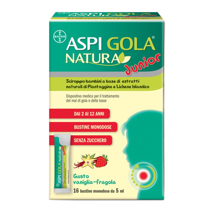 ASPI GOLA NATURA JUNIOR 16 BUSTINE MONODOSE DA 5 ML