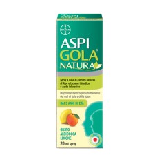 ASPI GOLA NATURA SPRAY ALBICOCCA LIMONE 20 ML