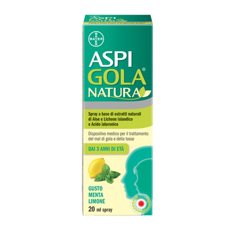 ASPI GOLA NATURA SPRAY MENTA LIMONE 20 ML