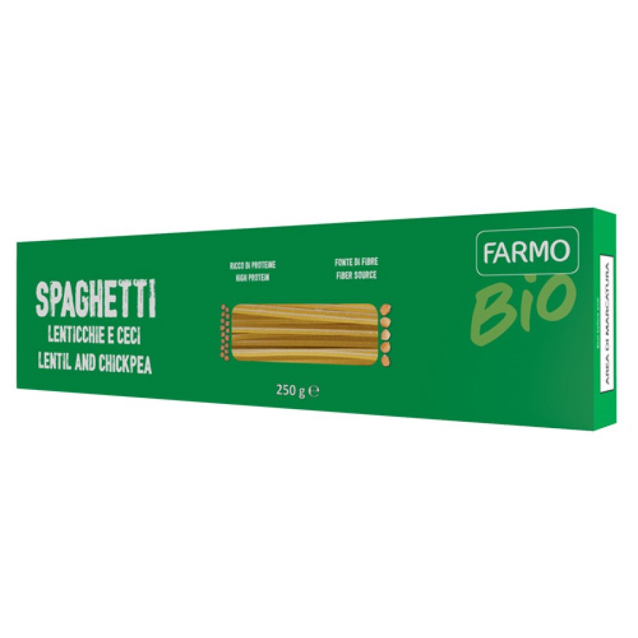 FARMO BIO SPAGHETTI LENTICCHIE/CECCI 250 G