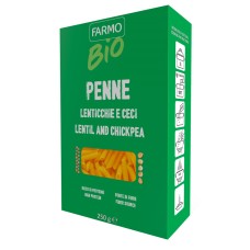 FARMO BIO PENNE LENTICCHIE/CECCI 250 G