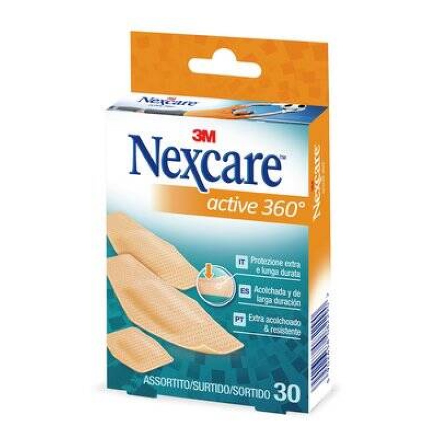 CEROTTO NEXCARE ACTIVE 360 GRADI 30PEZZI ASSORTITI
