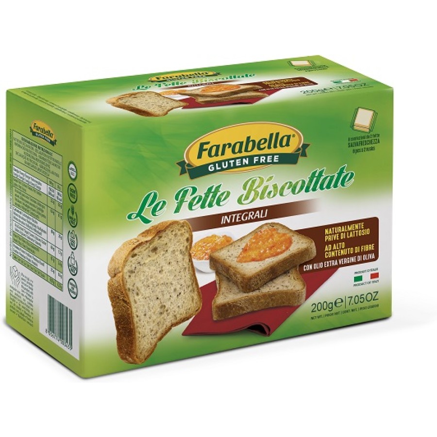 FARABELLA FETTE BISCOTTATE INTEGRALI 200 G