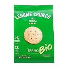 FARMO BIO LEGUME CRUNCH CRACKERS DI CECI E SESAMO 150 G