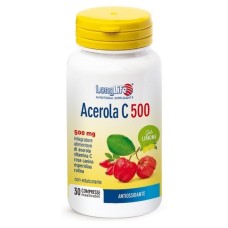 LONGLIFE ACEROLA C500 LIMONE 30 COMPRESSE