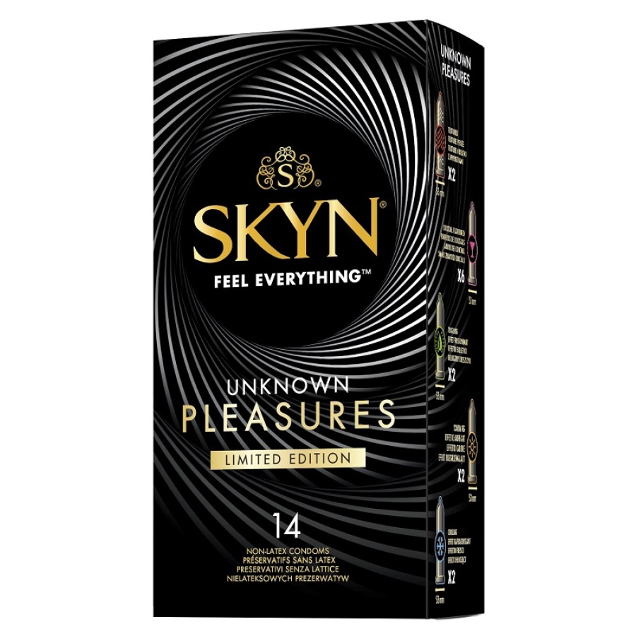 SKYN UNKNOWN PLEASURE 14 PEZZI