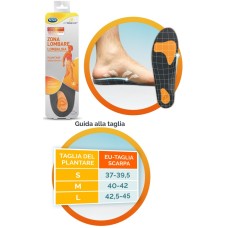 SCHOLL PLANTARE LOMBARE M 2 PEZZI