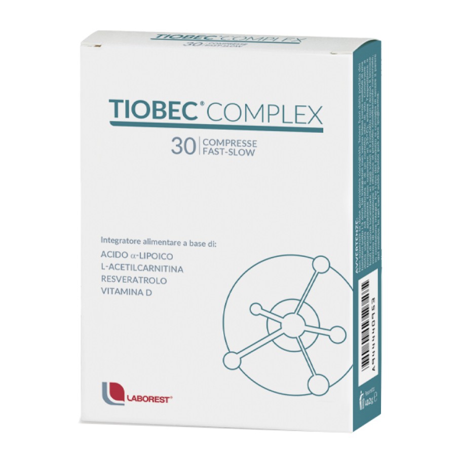 TIOBEC COMPLEX 30 COMPRESSE FAST SLOW