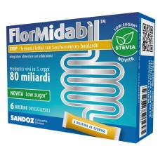 FLORMIDABIL STOP 6 BUSTINE CON STEVIA