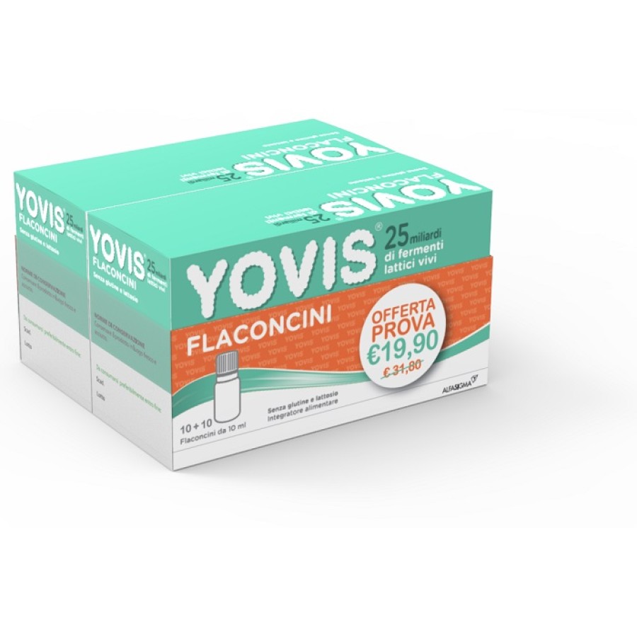 YOVIS 20 FLACONCINI DA 10 ML BIPACCO