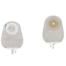 SENSURA MIO FLEX SISTEMA 2 PEZZI CON AGGANCIO ADESIVO SACCA MULTICHAMBER PER UROSTOMIA TRASPARENTE 35MM DA 550 ML 30 PEZZI