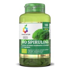 BIO SPIRULINA 180 COMPRESSE COLOURS OF LIFE