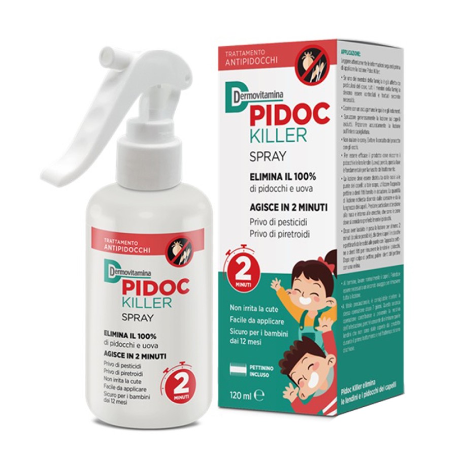 DERMOVITAMINA PIDOC KILLER SPRAY 120 ML