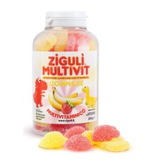 ZIGULI MULTIVIT FRAGOLA E BANANA 60 GOMMOSE