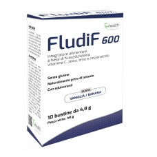 FLUDIF 600 VANIGLIA/BANANA 10 BUSTINE