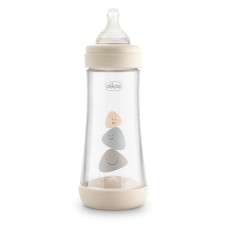 CHICCO BIBERON PERFECT 5 UNISEX 300 ML IN SILICONE 3 FORI
