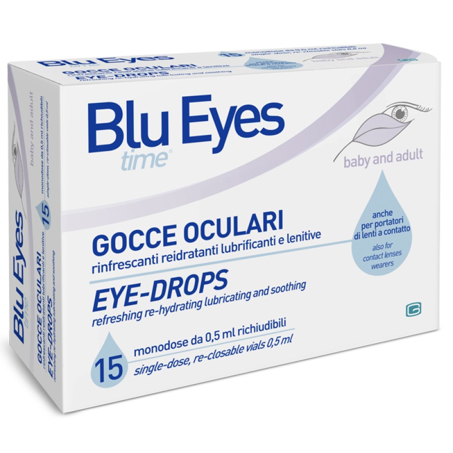 BLUTIME EYES SOLUZIONE OFTALMICA 15 FIALE X 7,5 ML