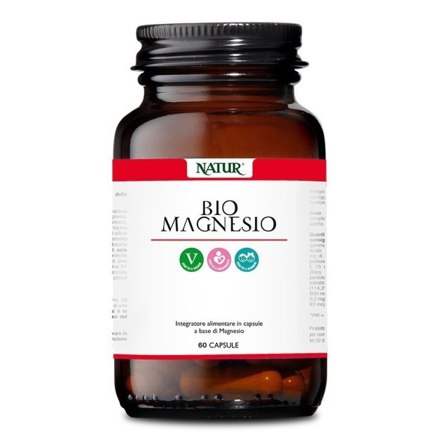 BIO MAGNESIO 60 CAPSULE VEGETALI