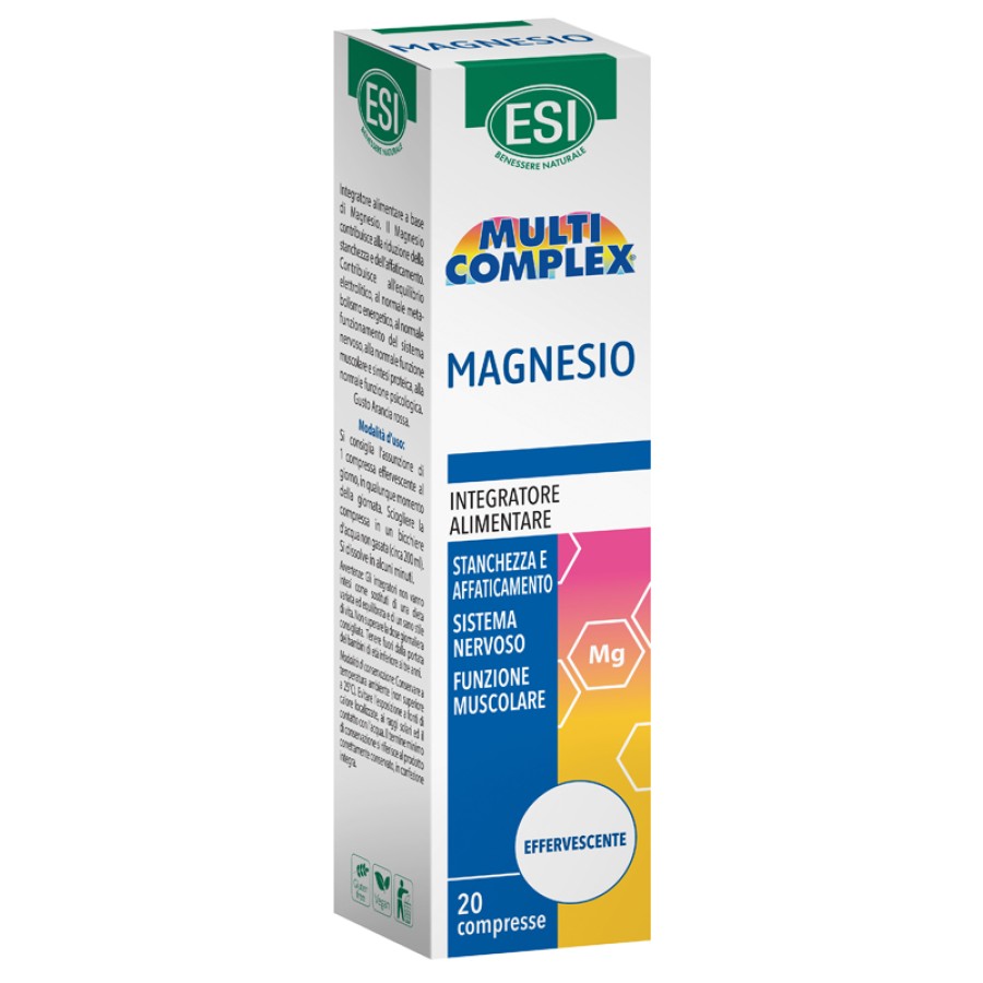 ESI MULTICOMPLEX MAGNESIO 20 COMPRESSE EFFERVESCENTI