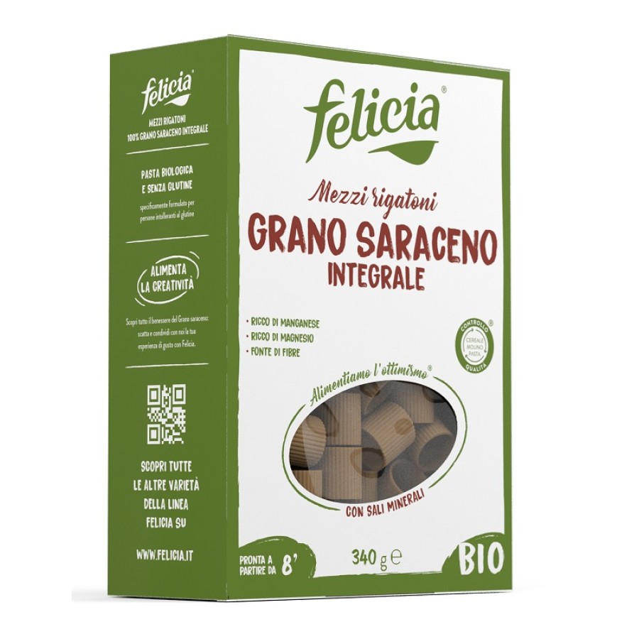 FELICIA BIO SARACENO MEZZI RIGATONI 340 G