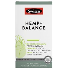SWISSE HEMP+ BALANCE 60 CAPSULE