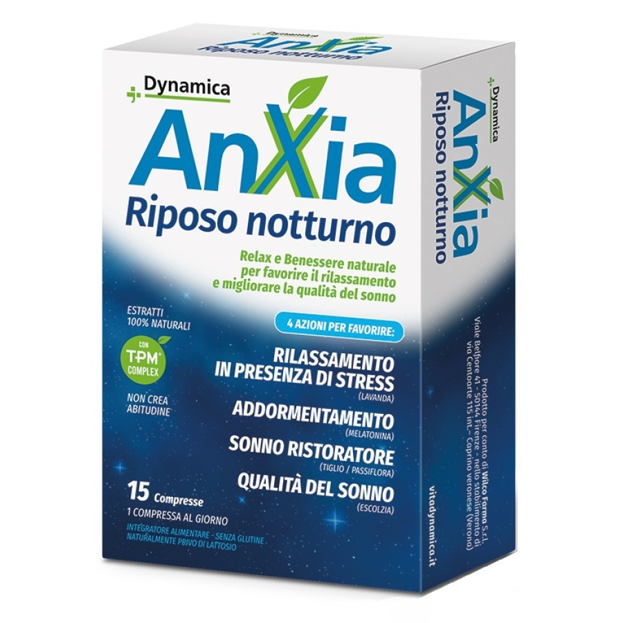 ANXIA DYNAMICA RIPOSO NOTTURNO 15 COMPRESSE