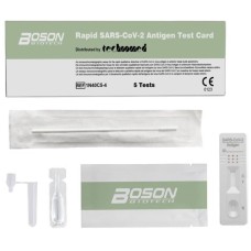 TEST ANTIGENICO RAPIDO COVID-19 AUTODIAGNOSTICO DETERMINAZIONE QUALITATIVA ANTIGENI SARS-COV-2 IN TAMPONI NASALI MEDIANTE IMMUNOCROMATOGRAFIA