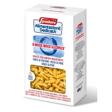 ALIMENTAZIONE DEDICATA FUSILLI BASSO INDICE GLICEMICO SENZA GLUTINE 400 G
