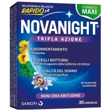 NOVANIGHT 30 COMPRESSE RILASCIO RAPIDO