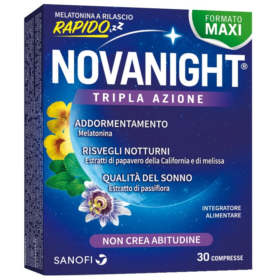 NOVANIGHT 30 COMPRESSE RILASCIO RAPIDO