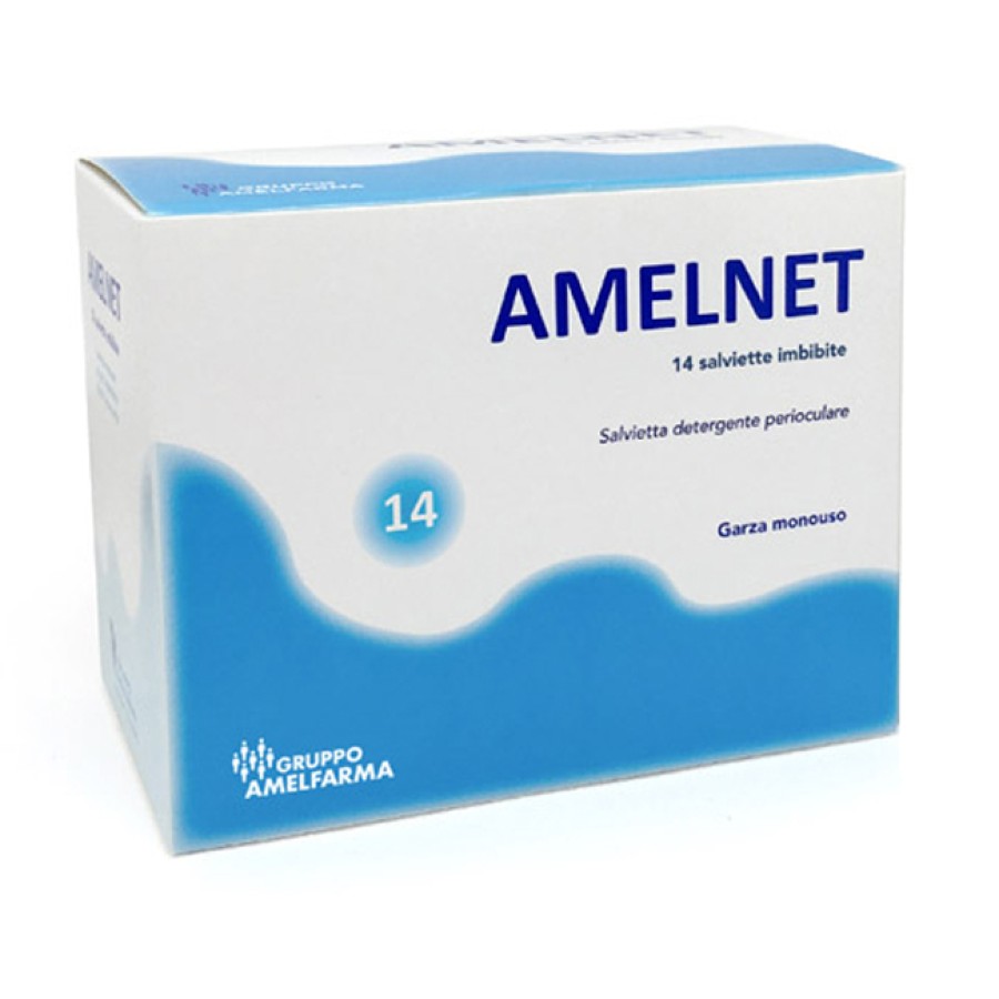 GARZE AMELNET MONOUSO 14 SALVIETTE