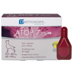 ATOP 7 SPOT-ON DOGS&CATS 20-40 KG 4 PIPETTE X 2,4 ML