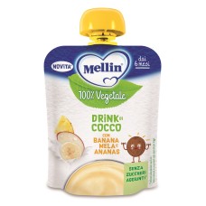 MELLIN POUCH COCCO MELA BANANA ANANAS 90 G