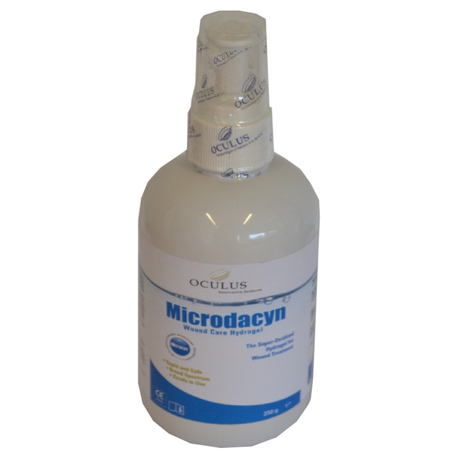 MEDICAZIONE IN SOLUZIONE SUPEROSSIDATA SPRAY PER DETERSIONE FERITE CON POTERE RIGENERATIVO MICRODACYN 60 SPRAY WOUND CARE 250 ML CODICE 44107-00