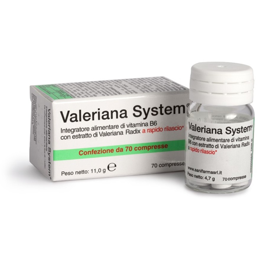 VALERIANA SYSTEM 70 COMPRESSE