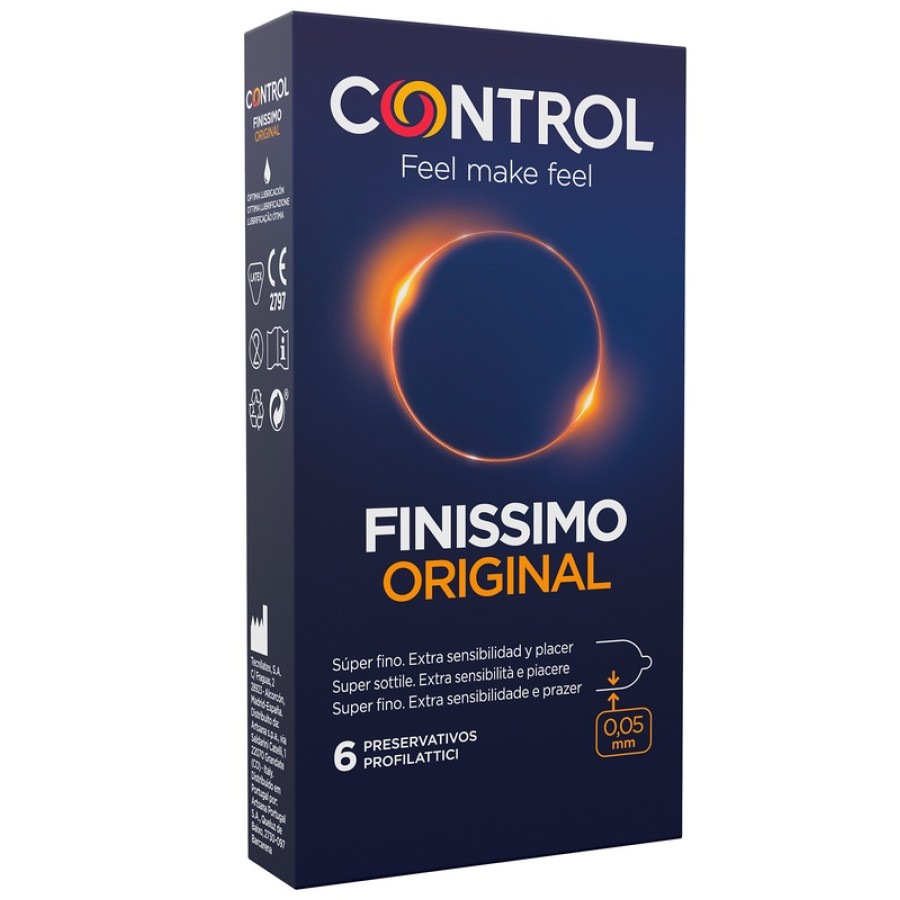 CONTROL FINISSIMO ORIGINAL 6 PEZZI