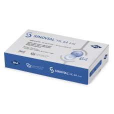 SIRINGA INTRA-ARTICOLARE SINOVIAL HL 64 32 MG + 32 MG 1 FS 2 ML AGO GAUGE 21