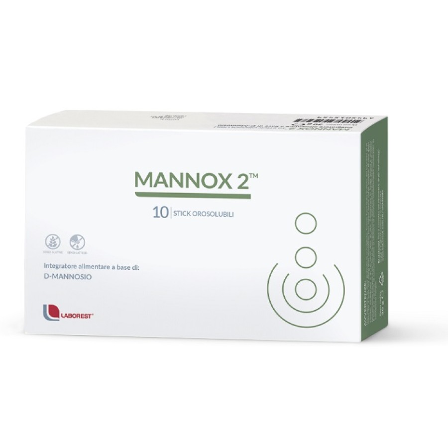 MANNOX 2TM 10 STICK OROSOLUBILI