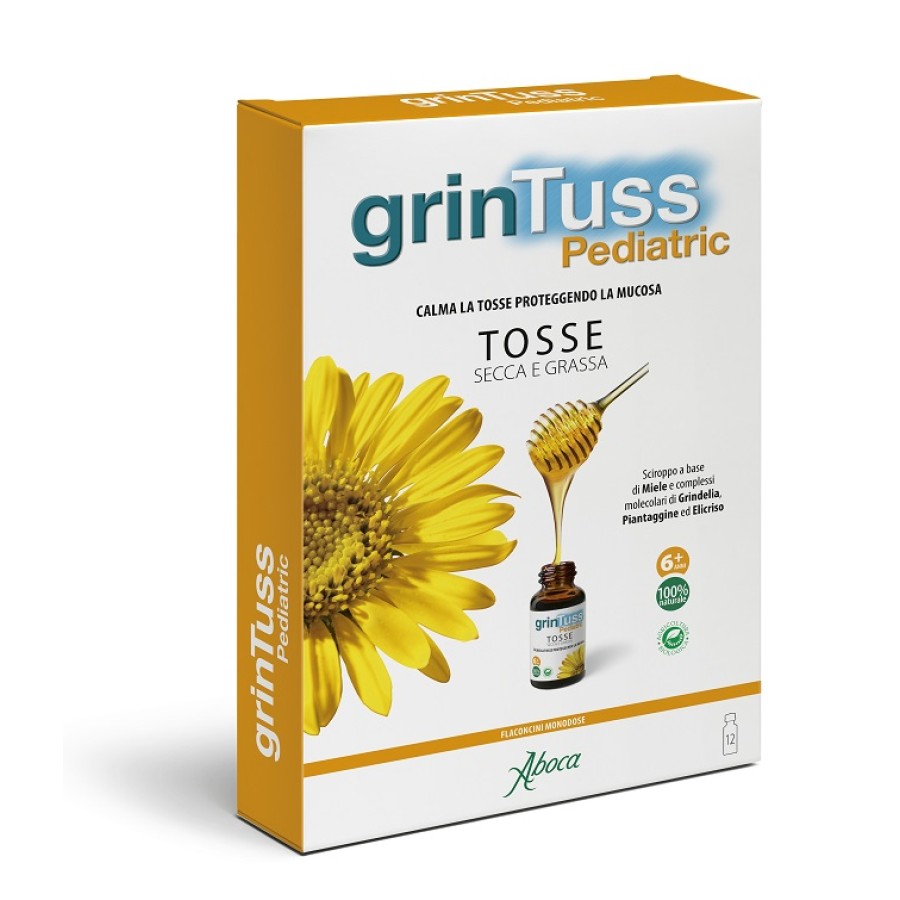GRINTUSS PEDIATRIC SCIROPPO 12 FLACONCINI