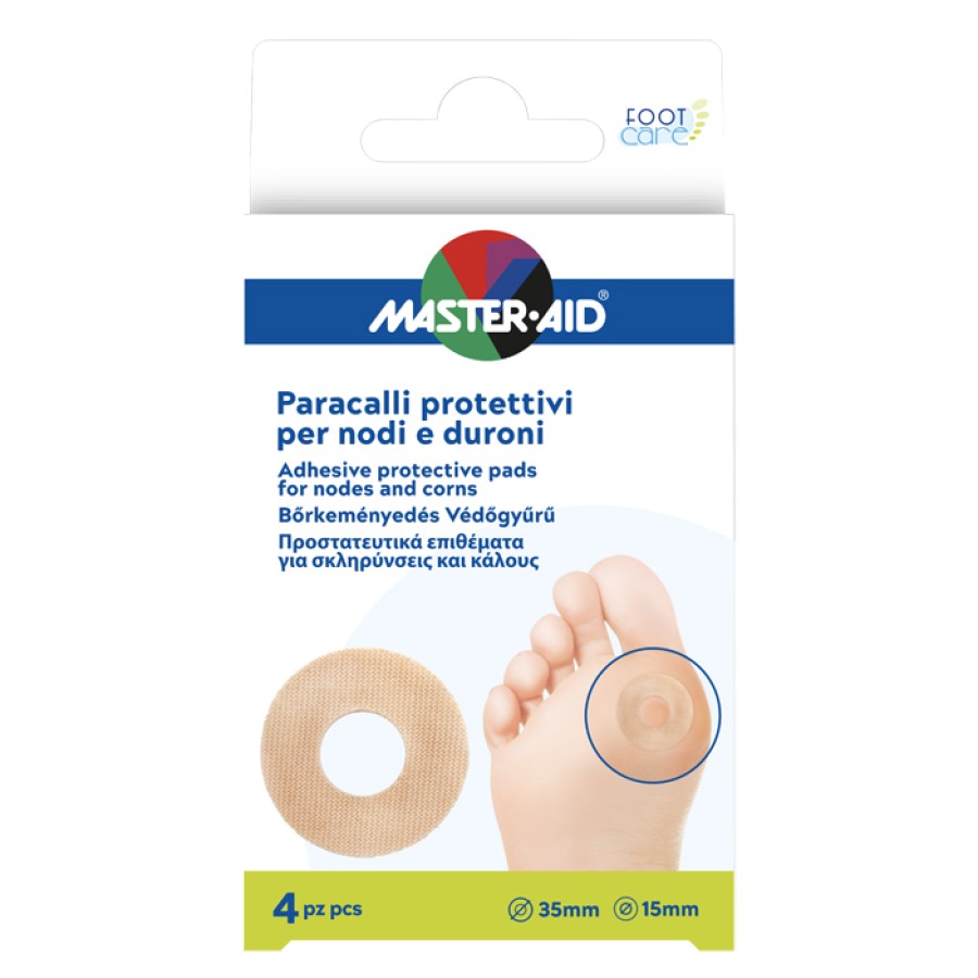 FOOTCARE PARACALLI NODI E DURONI  4 PEZZI