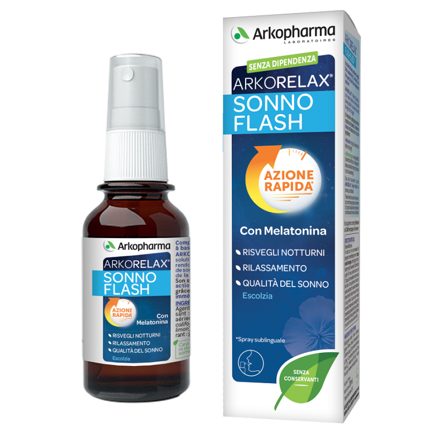 ARKORELAX SONNO FLASH SPRAY 20 ML