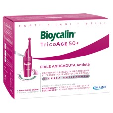 BIOSCALIN TRICOAGE 50+ 20 FIALE ANTICADUTA ANTIETA' DOPPIA TAGLIO PREZZO