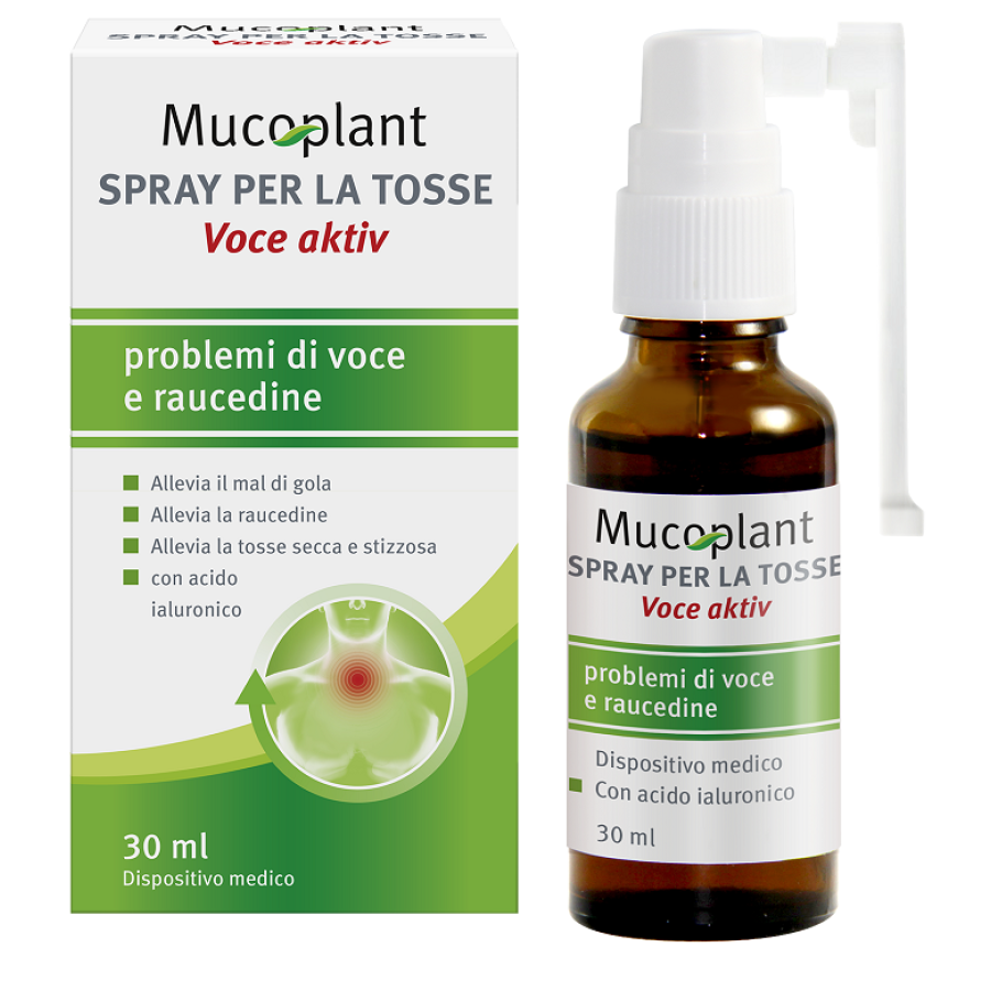 THEISS MUCOPLANT SPRAY TOSSE VOCE AKTIV 30 ML