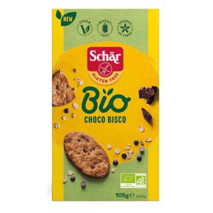 SCHAR BIO CHOCO BISCO 105 G